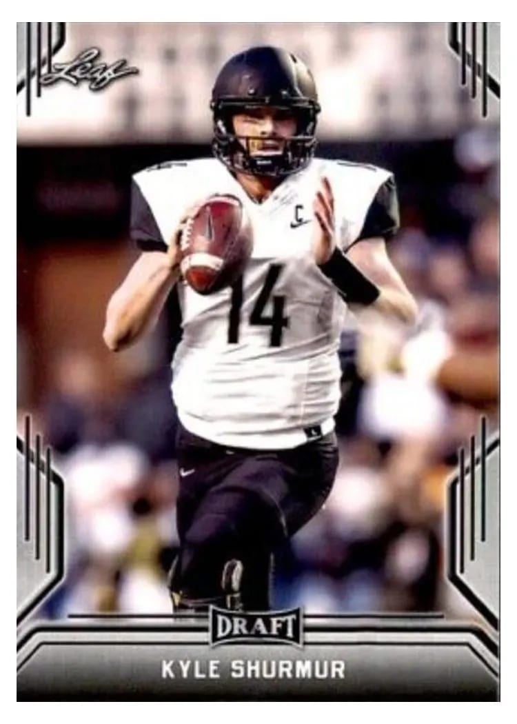 2019 Leaf Draft Kyle Shurmur #48 card