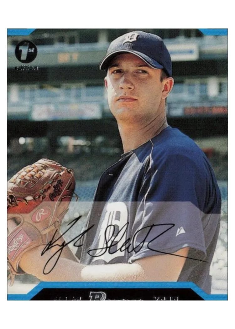 2004 Bowman Kyle Sleeth #210 card