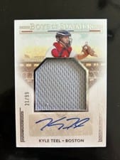 2024 Panini Boys of Summer Jumbo Prospect Material Signatures Kyle Teel #JMS-KT card