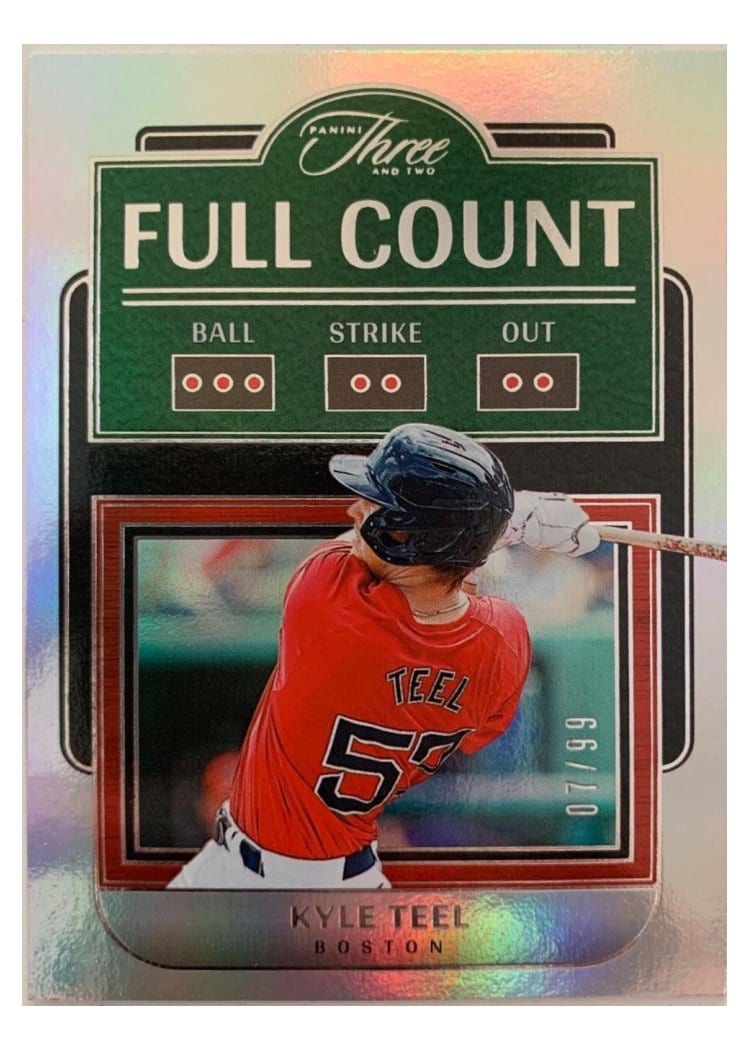 2024 Panini Three and Two Full Count Kyle Teel #1 card