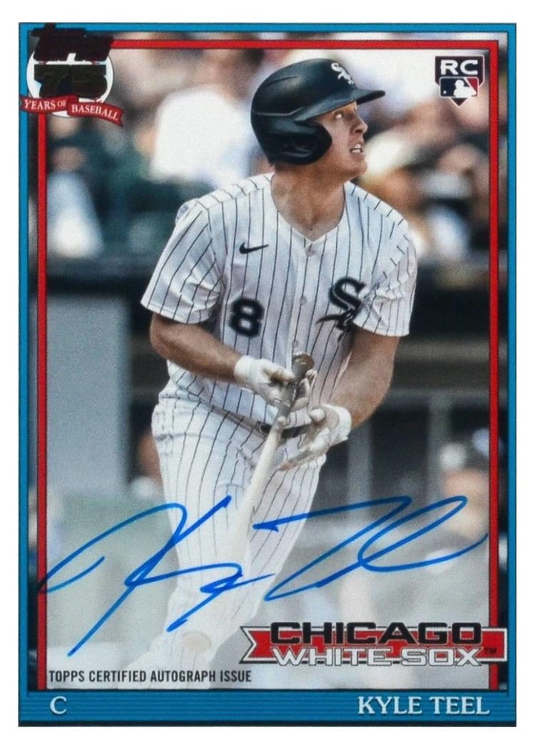2026 Topps 1991 Topps Autographs Kyle Teel #91A-KTE card
