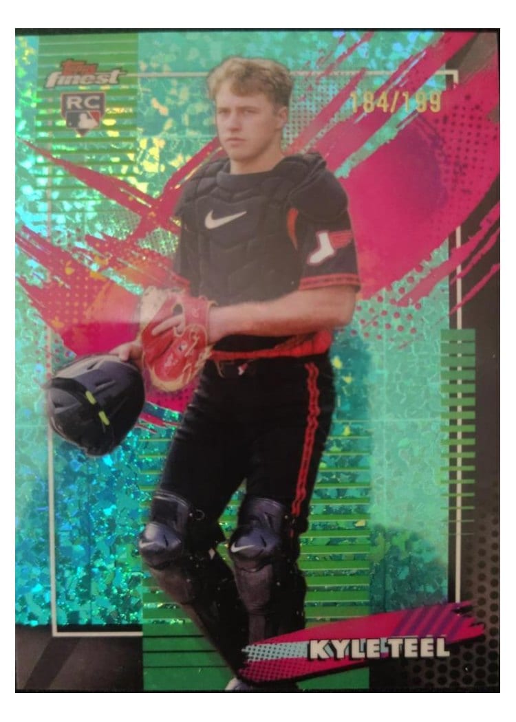 2026 Topps Finest Kyle Teel #267 card