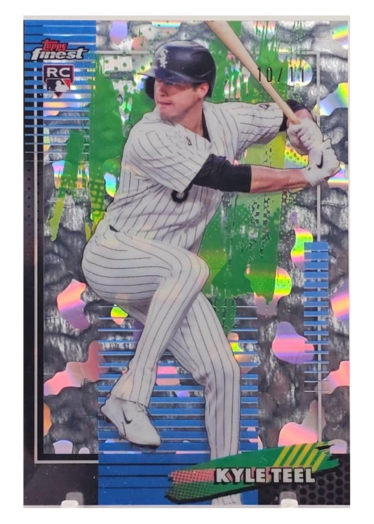 2026 Topps Finest Kyle Teel Molten Mercury Refractor #54 card
