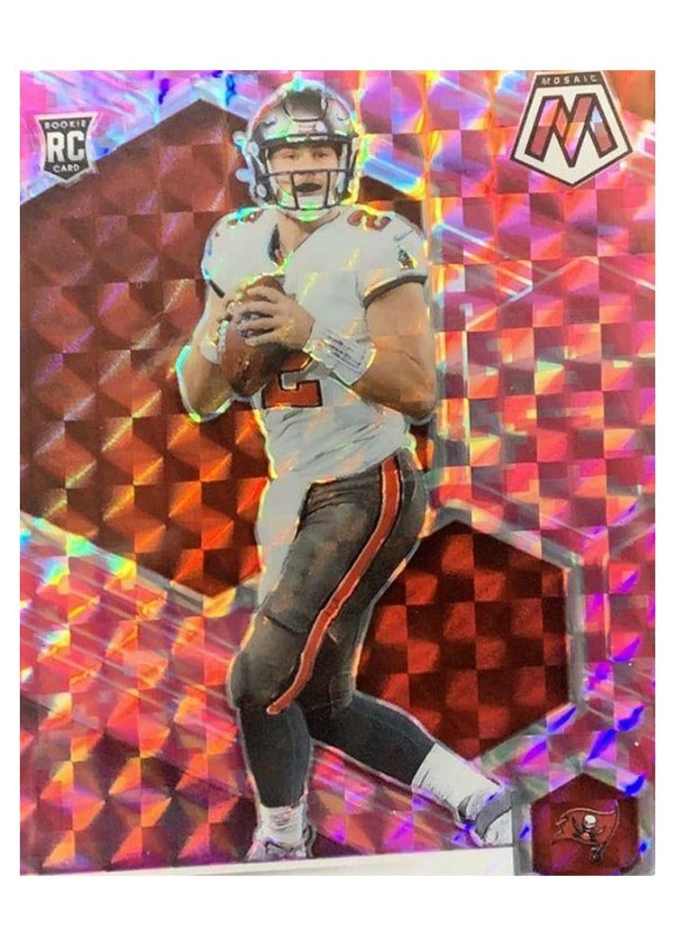 2021 Panini Mosaic Base Set Kyle Trask #309 card