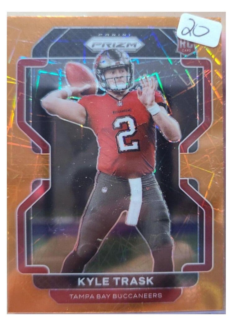 2021 Panini Prizm Base Set Kyle Trask #339 card