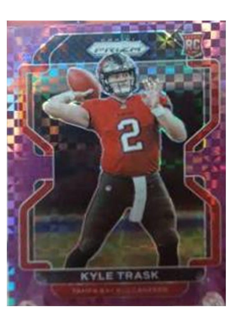 2021 Panini Prizm Base Set Kyle Trask #339 card
