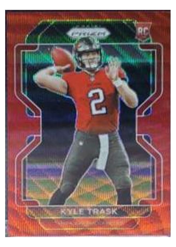 2021 Panini Prizm Base Set Kyle Trask #339 card
