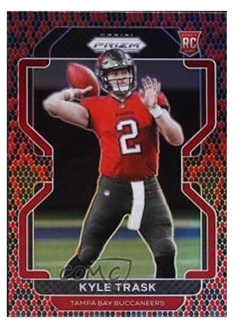 2021 Panini Prizm Base Set Kyle Trask #339 card