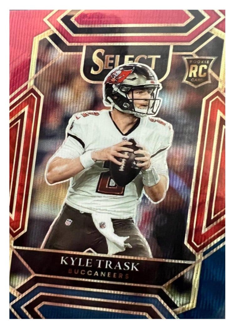 2021 Panini Select Base Set Kyle Trask Tri Color #263 card