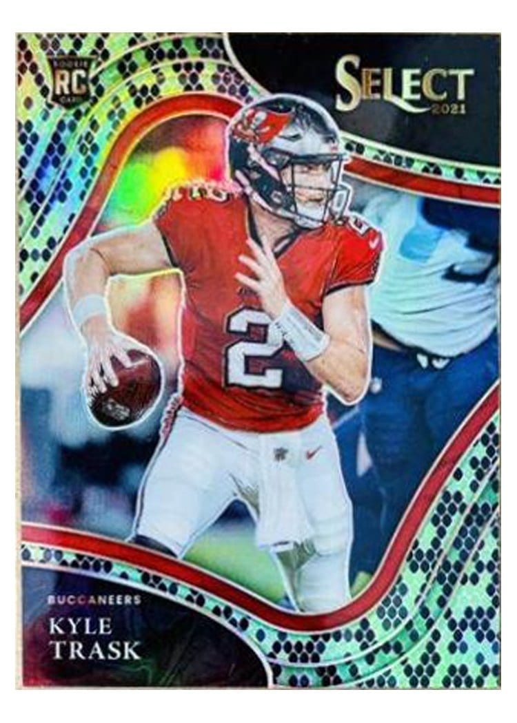 2021 Panini Select Base Set Kyle Trask #363 card