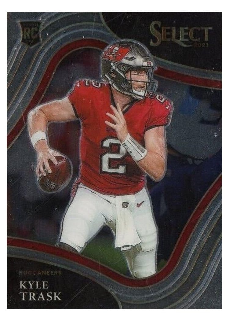 2021 Panini Select Base Set Kyle Trask #363 card