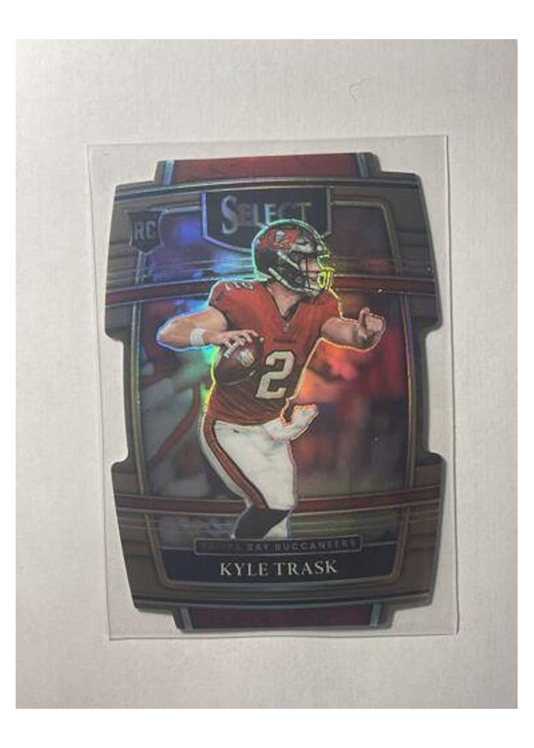 2021 Panini Select Base Set Kyle Trask Copper Die Cut #63 card