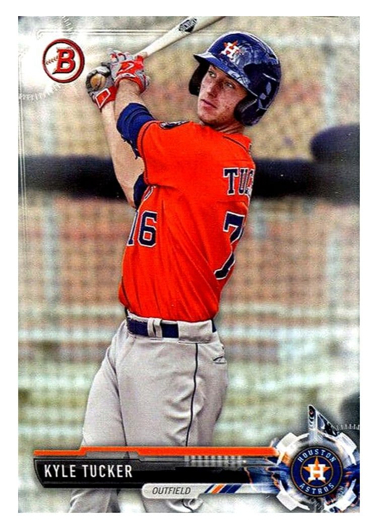 2017 Bowman Prospects Kyle Tucker #BP28 card