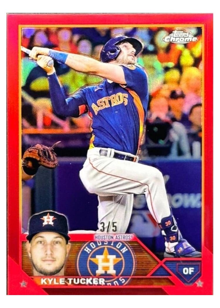 2023 Topps Chrome Base Set Kyle Tucker #6 card