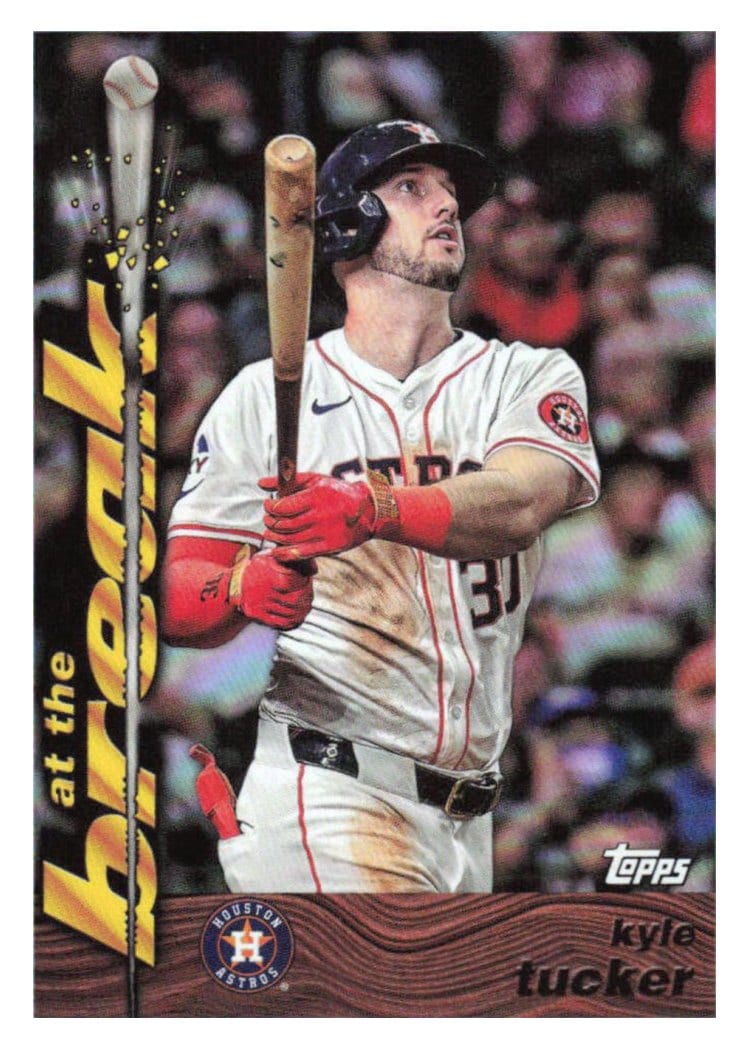 2024 Topps Archives 1995 Topps Traded & Rookies At the Break Kyle Tucker #95ATB-7 card