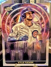 2025 Topps Cosmic Chrome Supernova Kyle Tucker #S-4 card