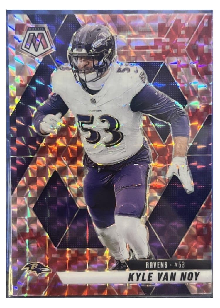2025 Panini Mosaic Base Set Kyle Van Noy #13 card