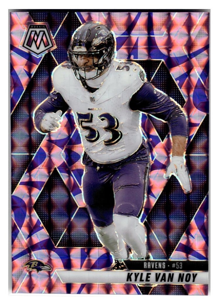 2025 Panini Mosaic Base Set Kyle Van Noy #13 card