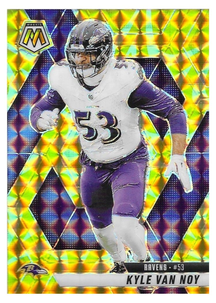 2025 Panini Mosaic Base Set Kyle Van Noy #13 card