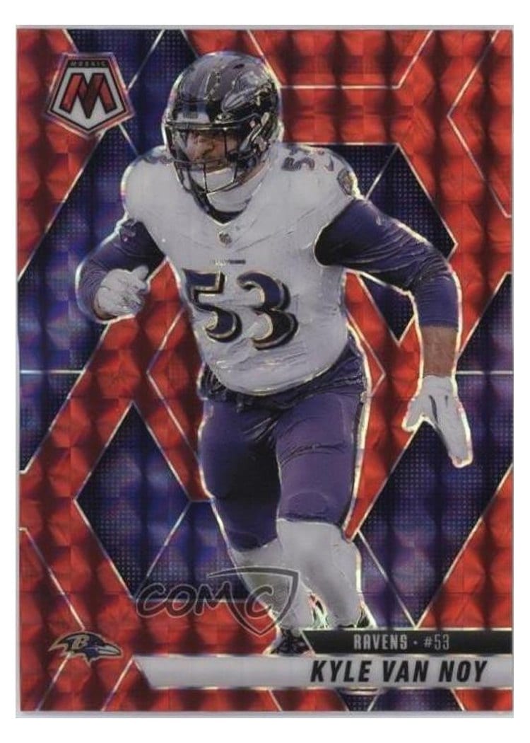 2025 Panini Mosaic Base Set Kyle Van Noy #13 card
