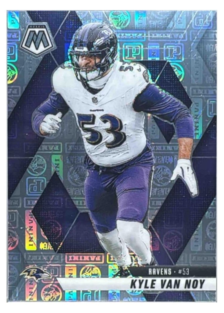 2025 Panini Mosaic Base Set Kyle Van Noy #13 card