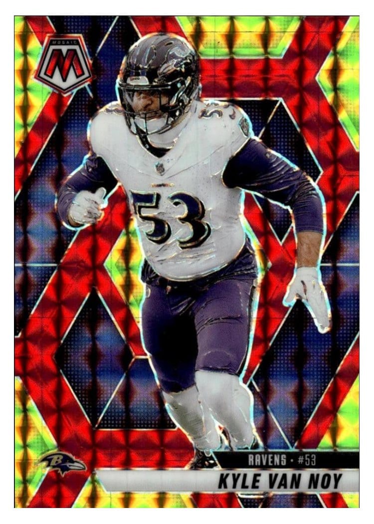 2025 Panini Mosaic Base Set Kyle Van Noy #13 card