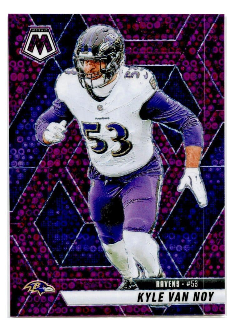 2025 Panini Mosaic Base Set Kyle Van Noy #13 card