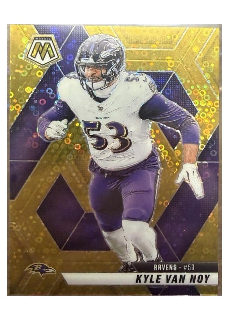 2025 Panini Mosaic Base Set Kyle Van Noy #13 card