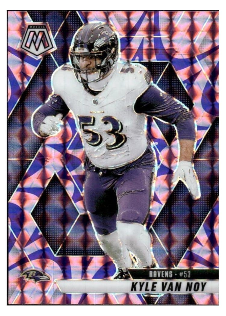 2025 Panini Mosaic Base Set Kyle Van Noy #13 card