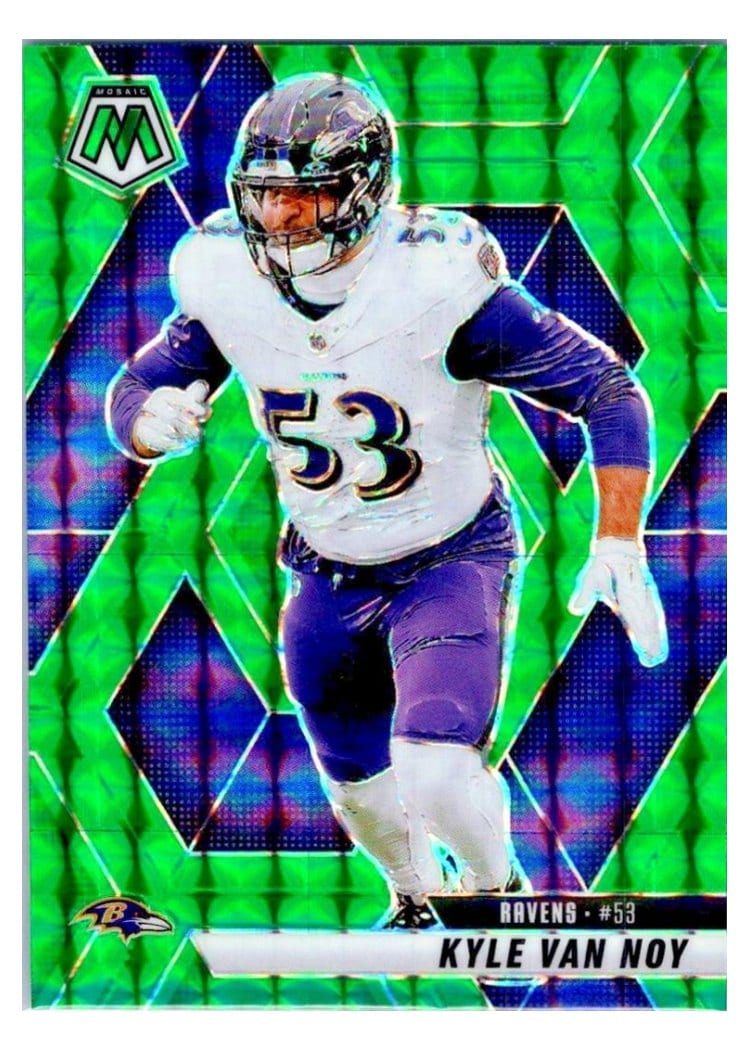 2025 Panini Mosaic Base Set Kyle Van Noy #13 card