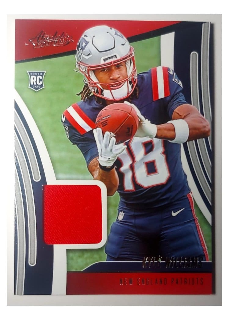 2025 Panini Absolute Absolute Rookie Materials Kyle Williams #ARM-KWS card