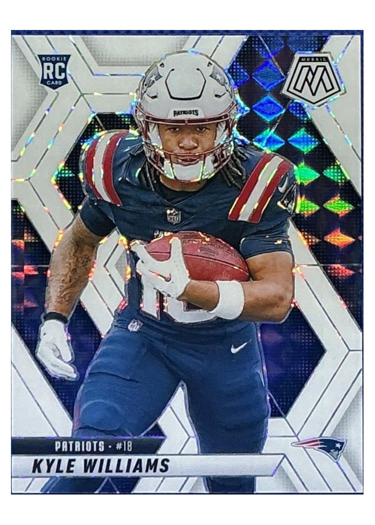 2025 Panini Mosaic Base Set Kyle Williams White #353 card