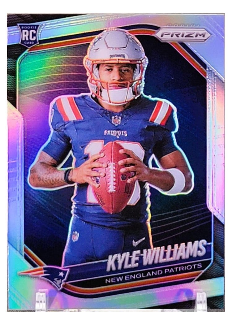 2025 Panini Prizm Base Set Kyle Williams Rookie Variation Silver #428 card