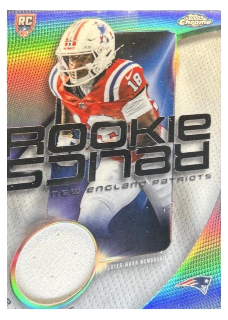 2025 Topps Chrome Rookie Relics Kyle Williams #RR-KWI card