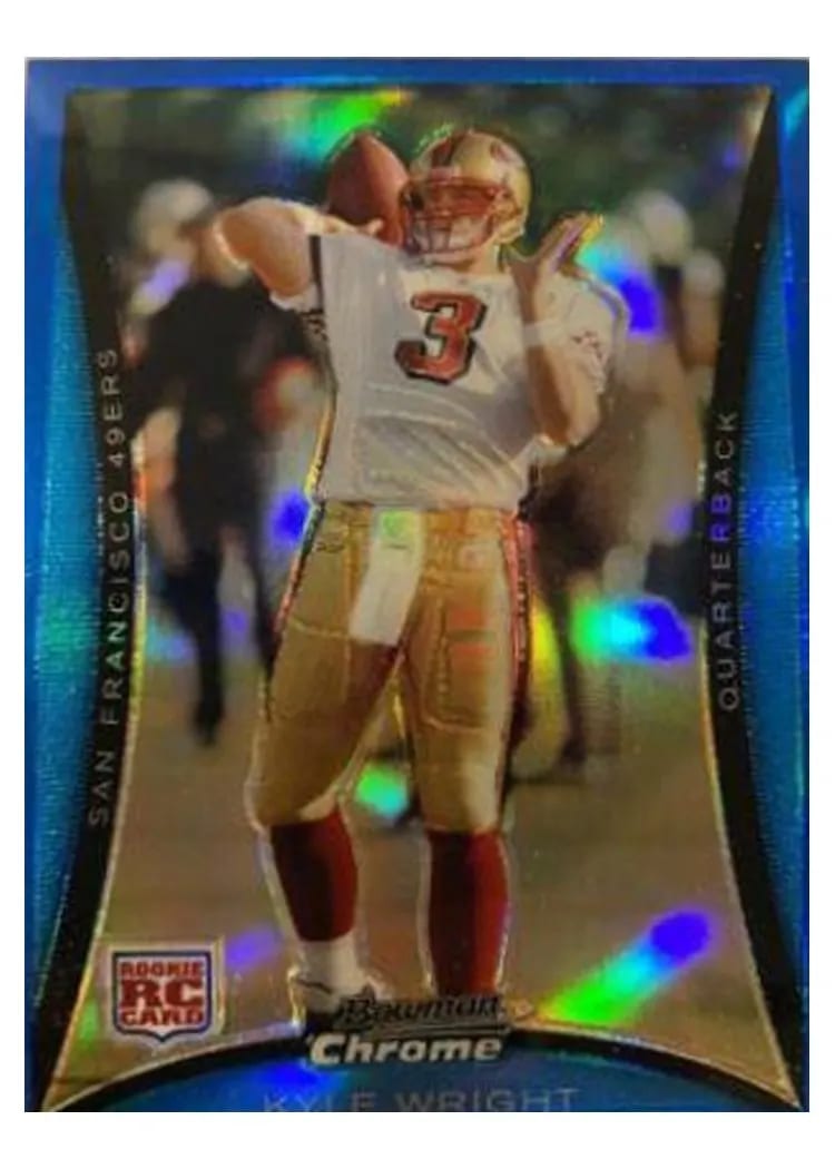 2008 Bowman Chrome Kyle Wright #BC65 card