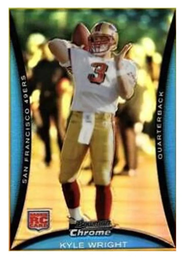 2008 Bowman Chrome Kyle Wright #BC65 card