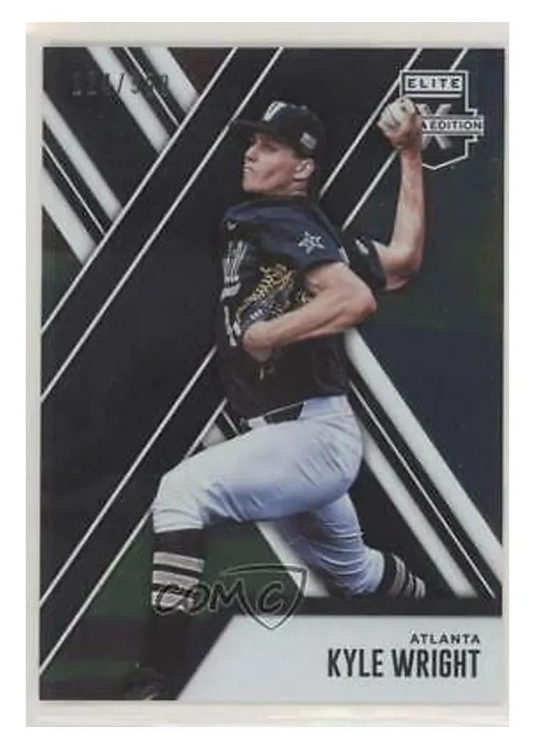 2017 Panini Elite Extra Edition Kyle Wright #5 card