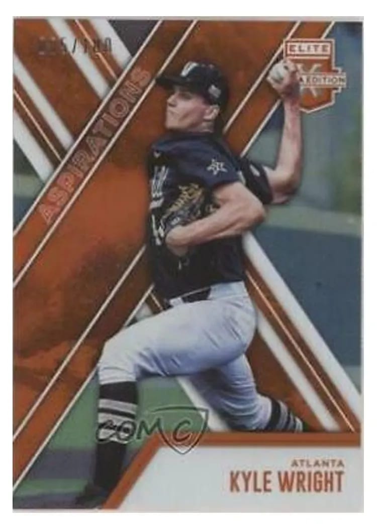 2017 Panini Elite Extra Edition Kyle Wright #5 card