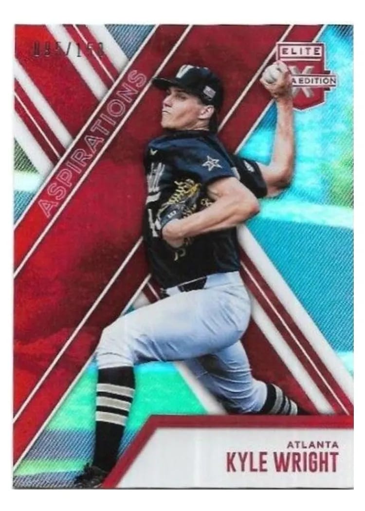 2017 Panini Elite Extra Edition Kyle Wright #5 card