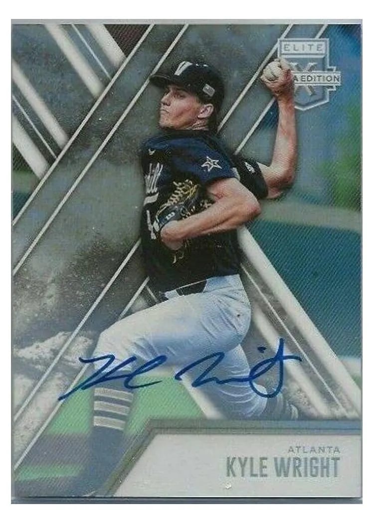 2017 Panini Elite Extra Edition Kyle Wright #5 card