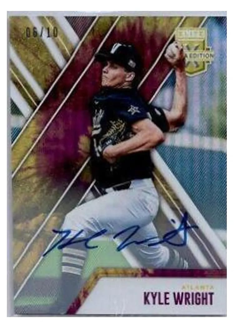 2017 Panini Elite Extra Edition Kyle Wright #5 card