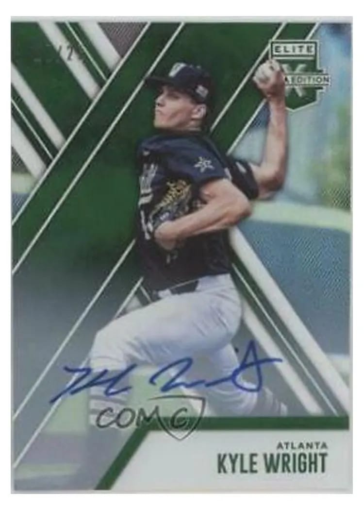 2017 Panini Elite Extra Edition Kyle Wright #5 card