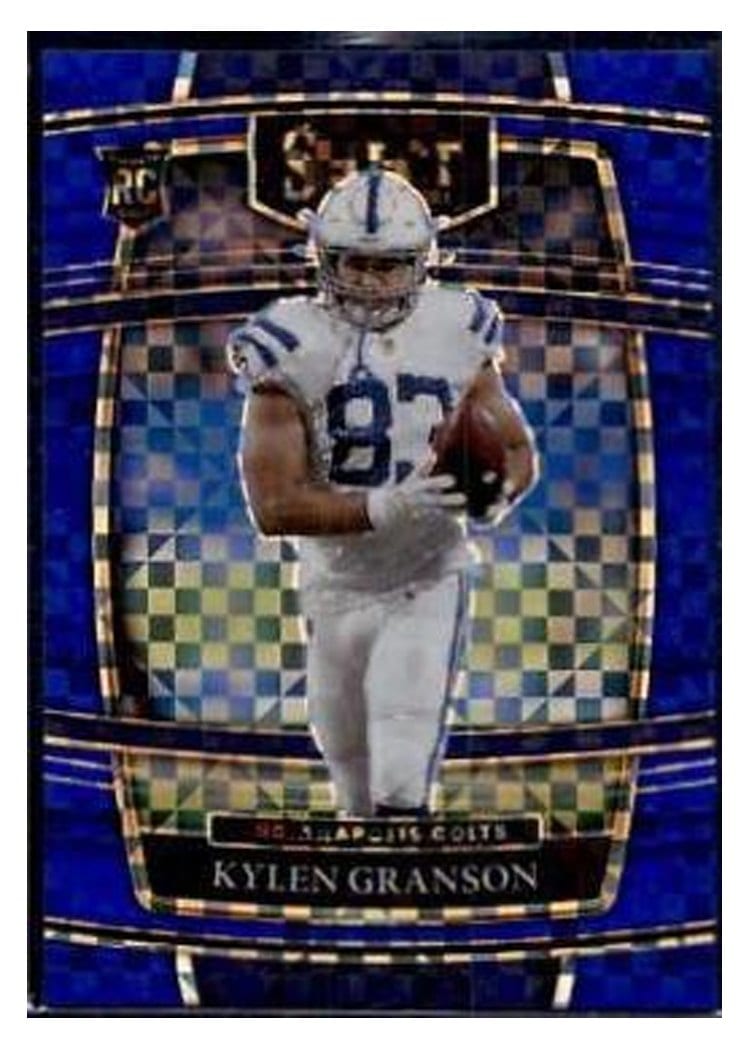 2021 Panini Select Base Set Kylen Granson Blue #94 card