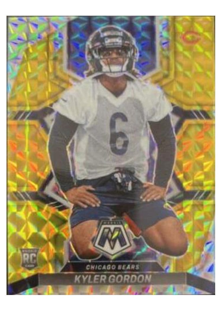 2022 Panini Mosaic Base Set Kyler Gordon #384 card