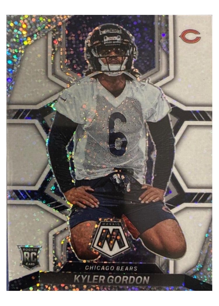 2022 Panini Mosaic Base Set Kyler Gordon #384 card