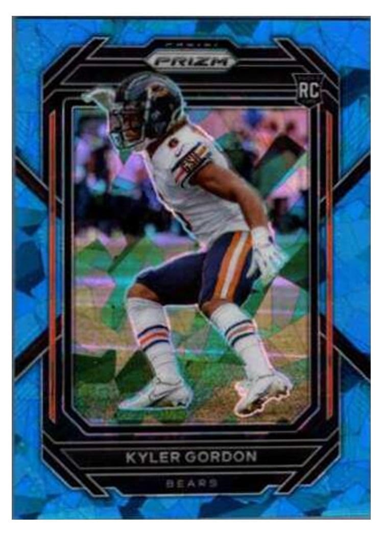 2022 Panini Prizm Base Set Kyler Gordon #385 card