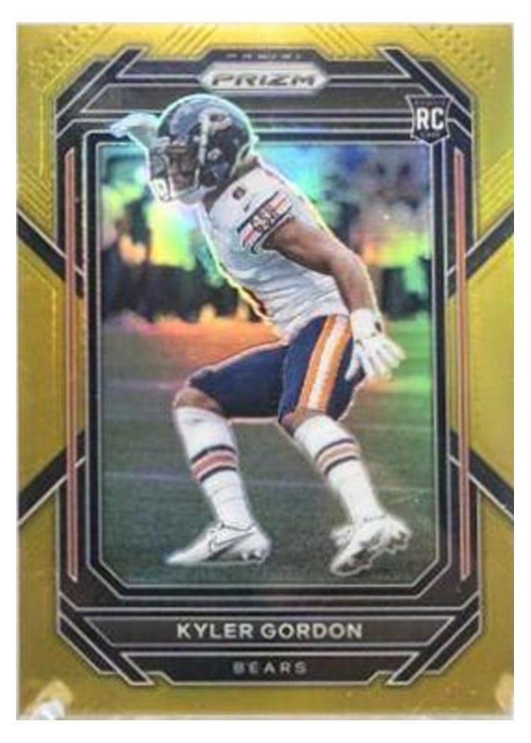 2022 Panini Prizm Base Set Kyler Gordon #385 card