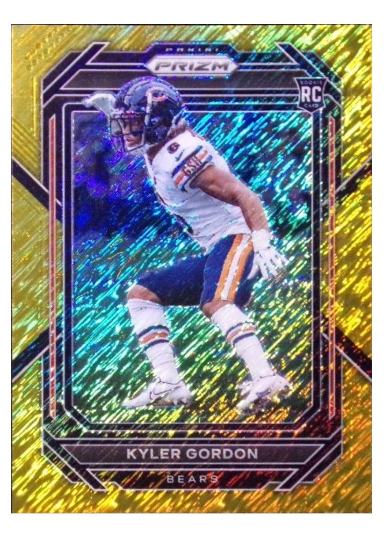 2022 Panini Prizm Base Set Kyler Gordon #385 card