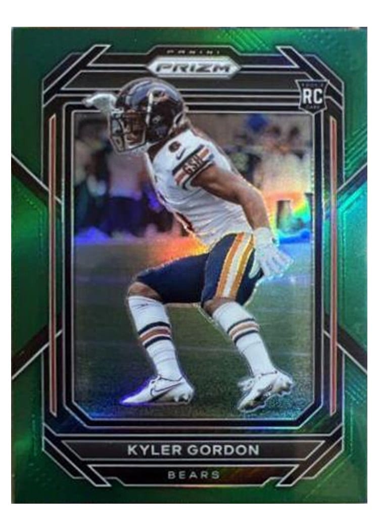 2022 Panini Prizm Base Set Kyler Gordon #385 card