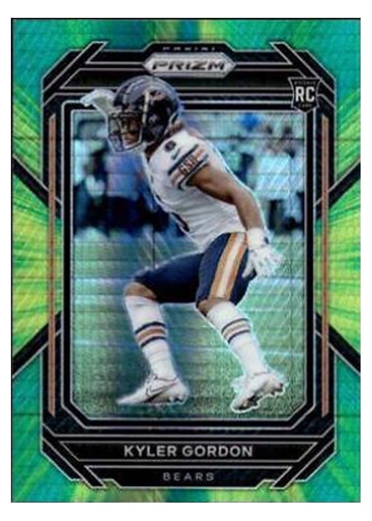 2022 Panini Prizm Base Set Kyler Gordon #385 card